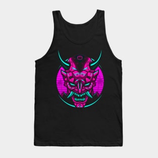 Retro mechanic samurai Tank Top